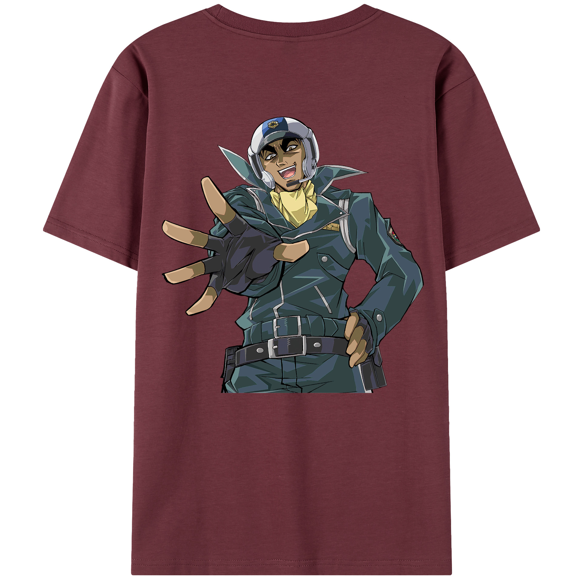 （画像用） 遊☆戯☆王 Yu-Gi-Oh! 綿100％半袖Tシャツ（背面プリント）